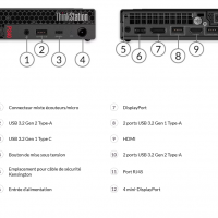 Thinkstationp340 corei5 ssd 1to 1